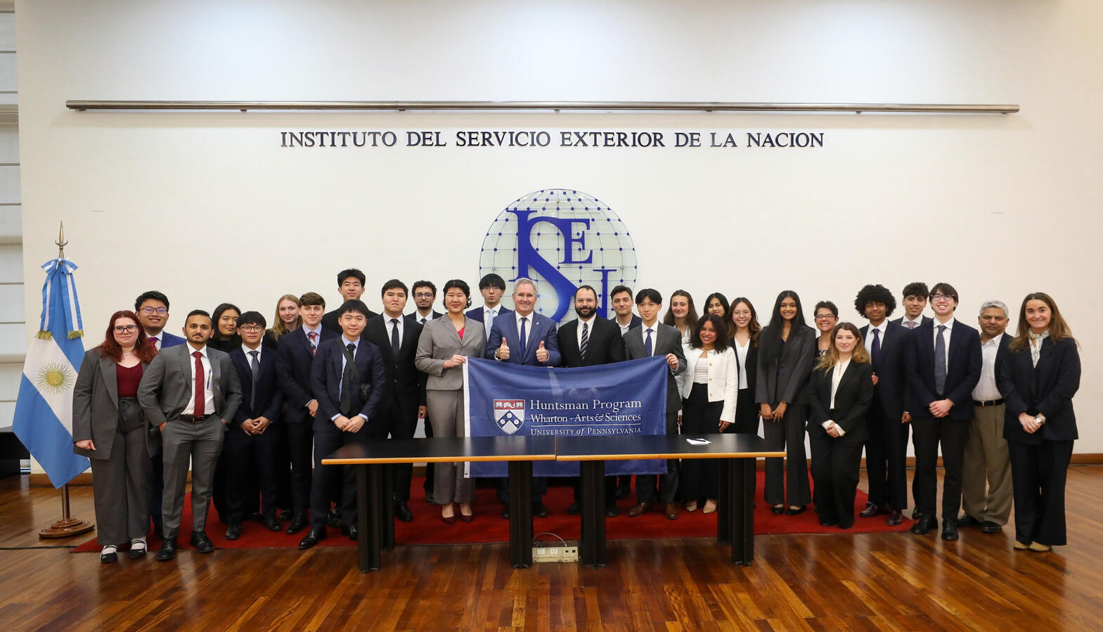 Meeting Chancellor Pablo Quirno in Buenos Aires Meeting Chancellor Pablo Quirno in Buenos Aires